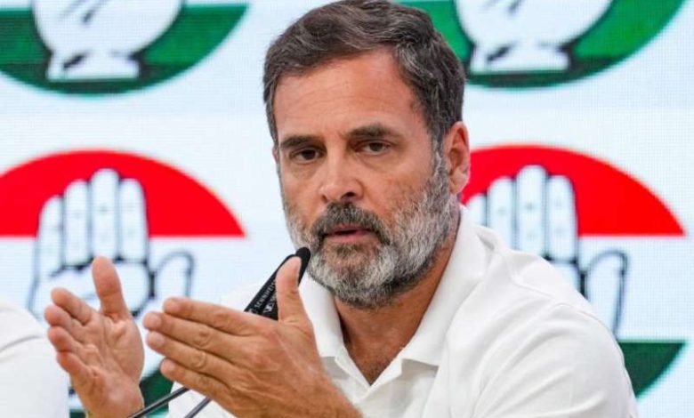 राहुल बोले ट्रम्प धमका रहे मोदी सामना नहीं कर पा रहे