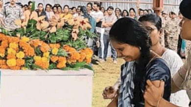 शहीद दिनेश नाग को अंतिम विदाई गार्ड ऑफ ऑनर के