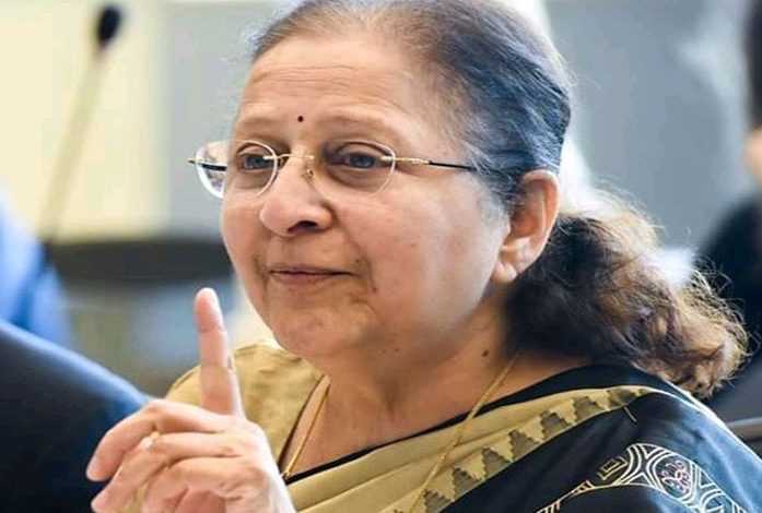 शिप्रा का पानी दूषित होने की आशंका सुमित्रा महाजन ने