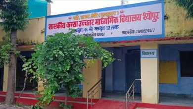श्योपुर में बच्चों को गुरुजी का नहीं टपका का है