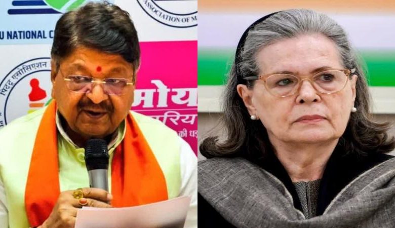 सोनिया गांधी की नागरिकता पर सवाल विजयवर्गीय बोले विदेशी होकर