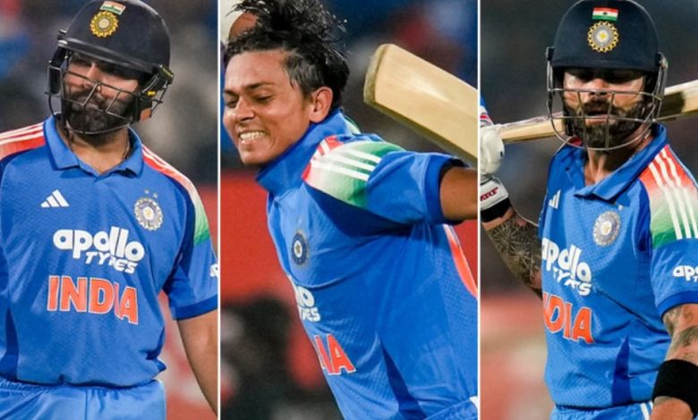 ODI: 61 गेंदों के शेष रहते भारतीय टीम ने जीता आखिरी वनडे मैच, दक्षिण अफ्रीका को 2-1 से हराया 1 Screenshot 20251206 214809.Chrome28129