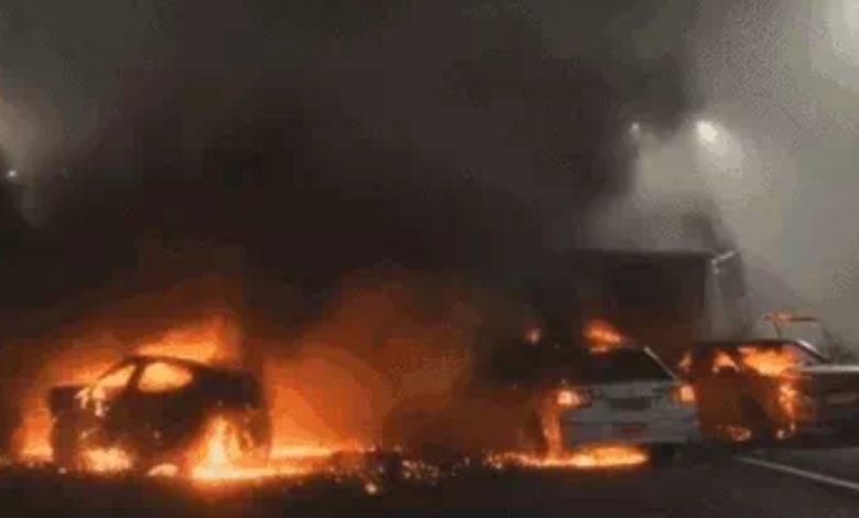 Accident : मथुरा में 8 बसें-3 कारें टकराईं, 13 जिंदा जले, 70 घायल 1 Screenshot 20251216 155447.Chrome28129