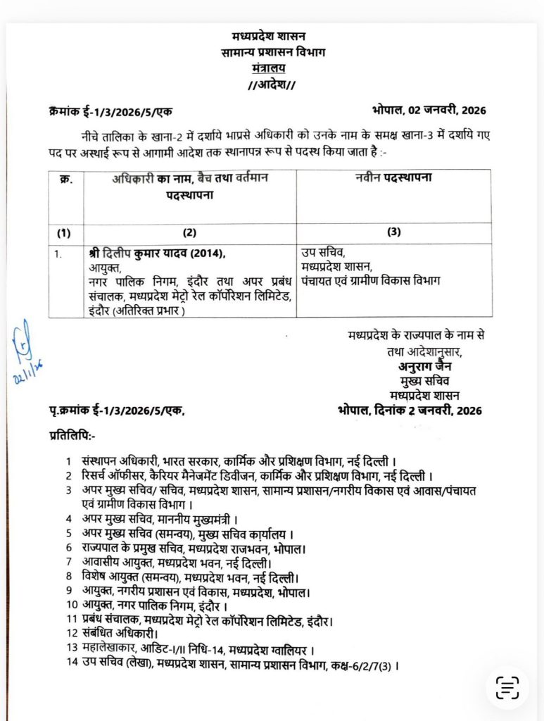 Indore: जहरीला पानी-नगर निगम कमिश्नर को हटाया, एडिशनल कमिश्नर और कार्यपालन यंत्री सस्पेंड 2 img 20260102 wa00282889483841868222745