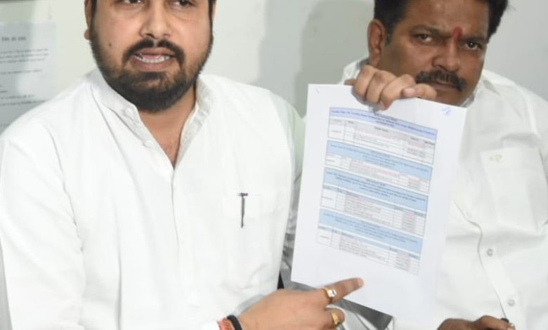 Congress: जल संसाधन विभाग में परसेंटेज राज और फिक्स टेंडर मॉडल, डेढ़ वर्ष से टेंडर बंद, सिंचाई परियोजनाएँ ठप, किसानों के नाम पर कमीशन का खेल 1 IMG 20260302 WA002328129