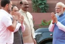 Modi - Rahul : पहले मुस्कुराए, फिर हाथ जोड़ लिए, पीएम मोदी और राहुल गांधी यूं मिले और बात की... 7 Screenshot 20260411 131234.Gmail28129