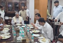 कर्नाटक को लेकर कांग्रेस की अहम बैठक से पहले, मुख्यमंत्री ने दिल्ली में अपने वफादारों के साथ की नाश्ते पर चर्चा 4 Screenshot 20260526 141830.Chrome28129