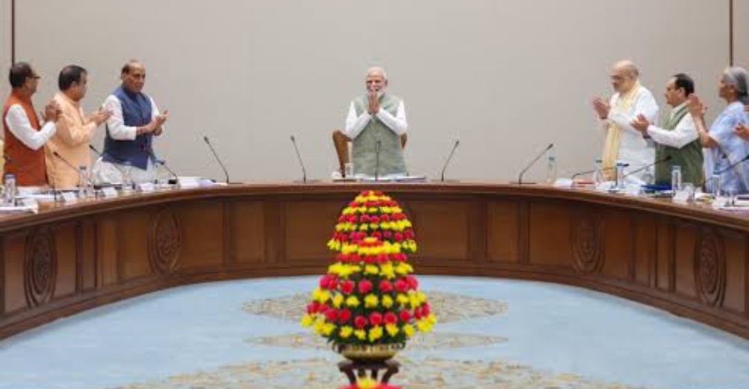 केंद्रीय मंत्रिमंडल ने की मोदी के कार्यकाल की सराहना 6 Screenshot 20260610 135314.Chrome28129